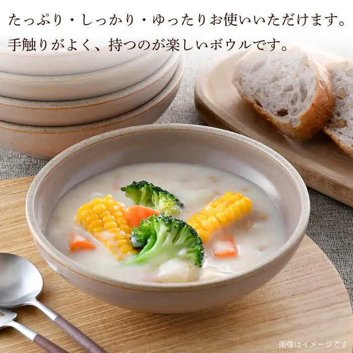 【波佐見焼】CoCon（ここん）ボウルM シナモンカラー５個セット 食器 皿【福田陶器店】[PA301] 波佐見焼