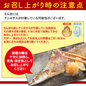 【先行予約】 さんま 1kg 8尾～12尾 冷蔵