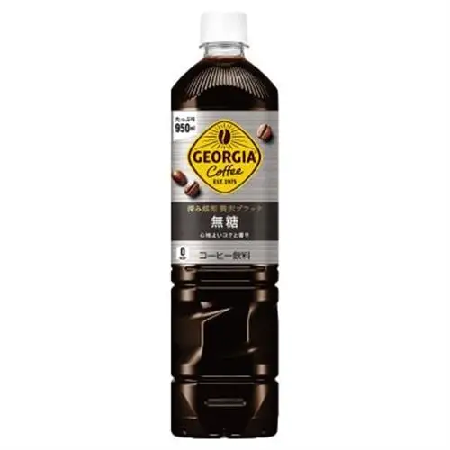 ジョージア深み焙煎贅沢ブラック 無糖 950mlPET×12本_飲料・ドリンク 飲料 コーヒー・コーヒー豆 _【1427059】