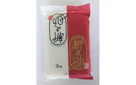 【新米受付・令和8年産米】新潟県村上市 新之助 6kg（2kg×3個）【鮮度直送！精米したてを真空パック】NA4220