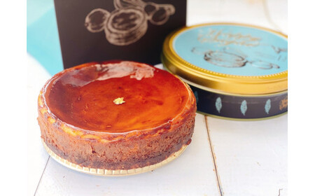 【究極のチーズケーキ】 preciousチーズチーズ　オーガニック ケーキ（直径15cm） ギフト缶入り　1073001