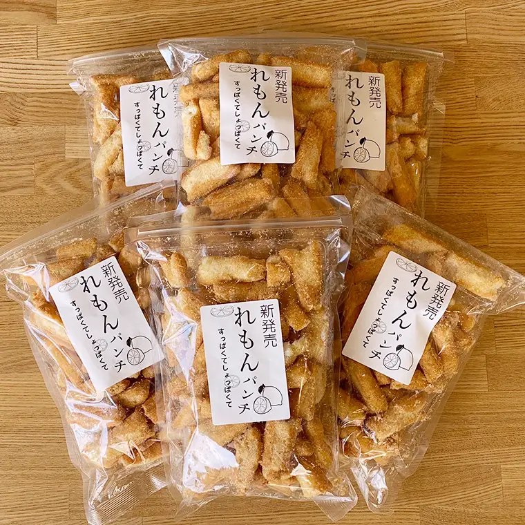 《 テレビで紹介 》すっぱい！おかき れもんパンチ 6袋 おかし 銘菓 おかき 上げ餅 れもん せんべい アド街ック天国 アド街 [SC030sa]