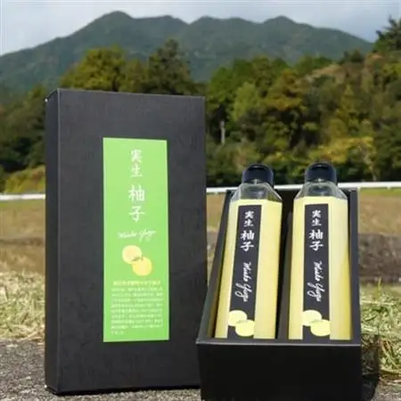 実生ゆず果汁　200ml  2本入り【配送不可地域：離島】【1135669】