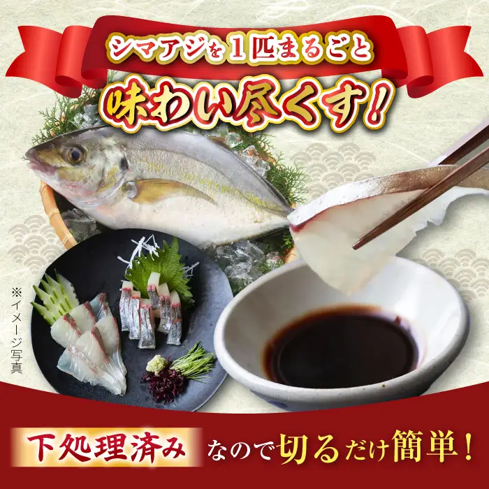 土日お届け シマアジ 堪能5点 [CBW006] アジ