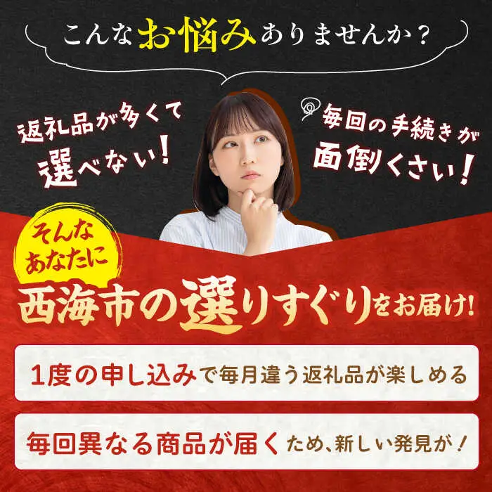3回定期便 上位人気 西海の宝物定期便 | CZZ023 定期便