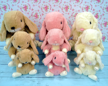 縫いぐるみ動物 ロップイヤー うさぎ Lサイズ 0045-003-S05