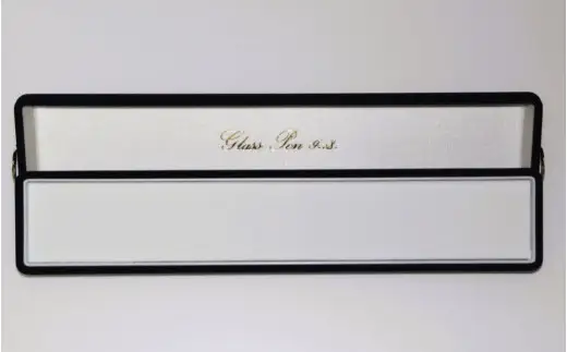 【ガラスペン】ソフトひねり 軸径12mm (カラー：サーモンピンク)_0162-012-T05-2