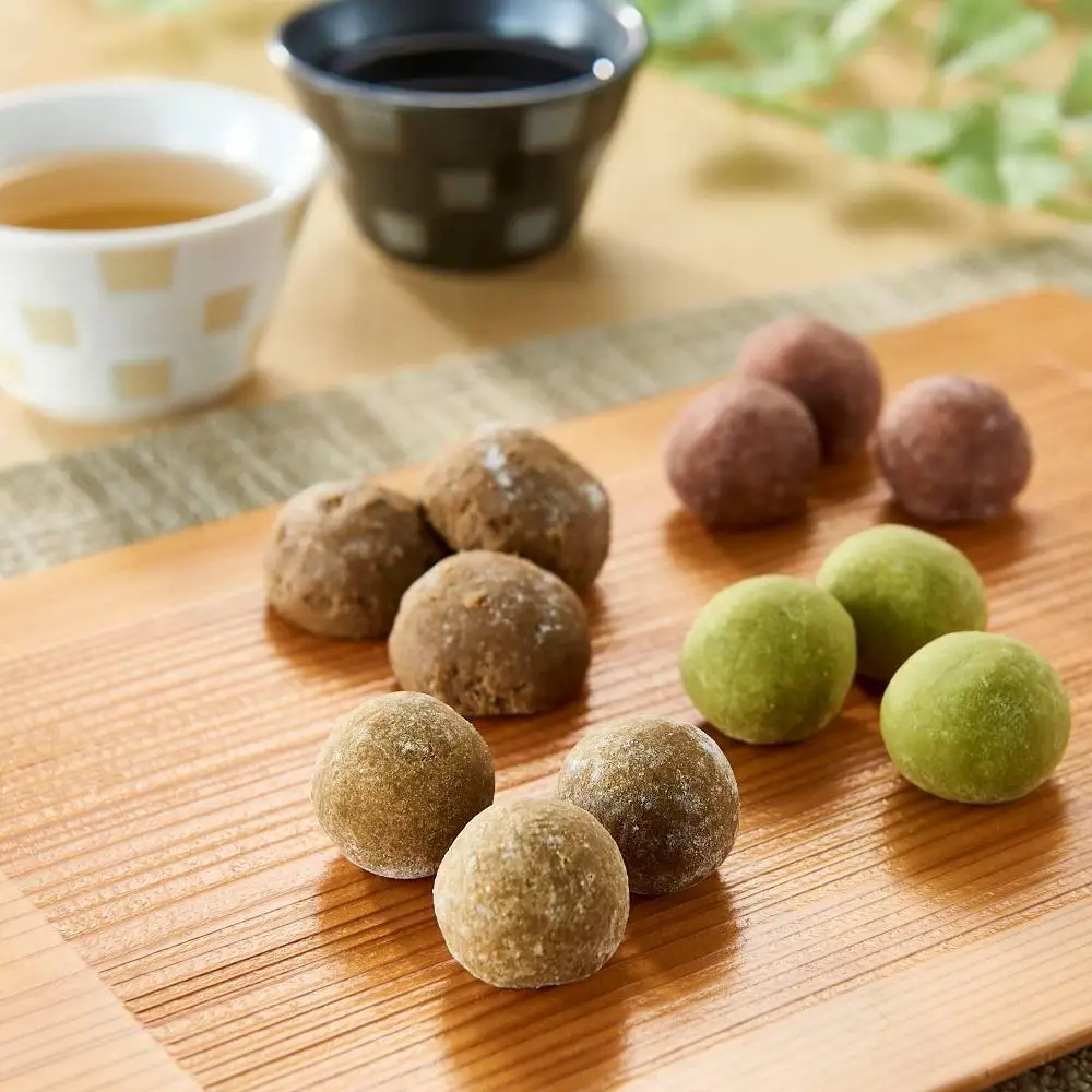 サクッホロッ食感♪由布院盆地米ボウロ 4種食べ比べ セット【由布院ときの色】