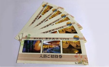 湯快爽快ちがさき　入浴ご招待券10枚 チケット 温泉利用券 温浴施設 日帰り入浴 天然温泉 高濃度炭酸泉 お出かけ 観光 休日 休息 癒し 