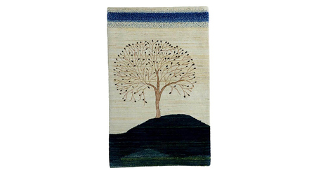  【限定1品】ギャッベ ルリバフ 123×78cm