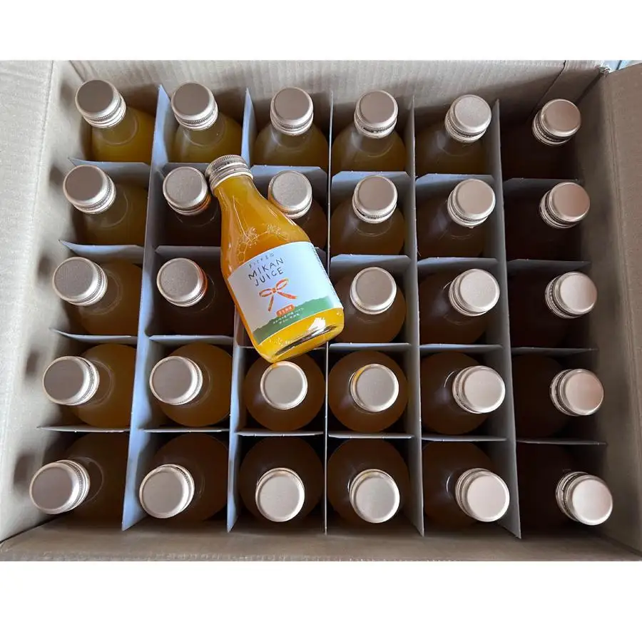 果実飲料 みかんジュース 180ml×30本 草生栽培園の無添加【数量限定】