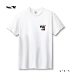 【宇都宮ブレックス】2024-25スローガンTシャツ「MOVE ON」Type2 ブラック / ホワイト ※着日指定不可