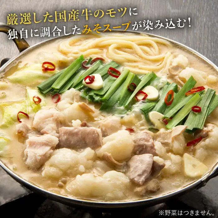 【全6回定期便】もつ鍋みそ味セット6人前(3人前×2セット) [ABCY043]