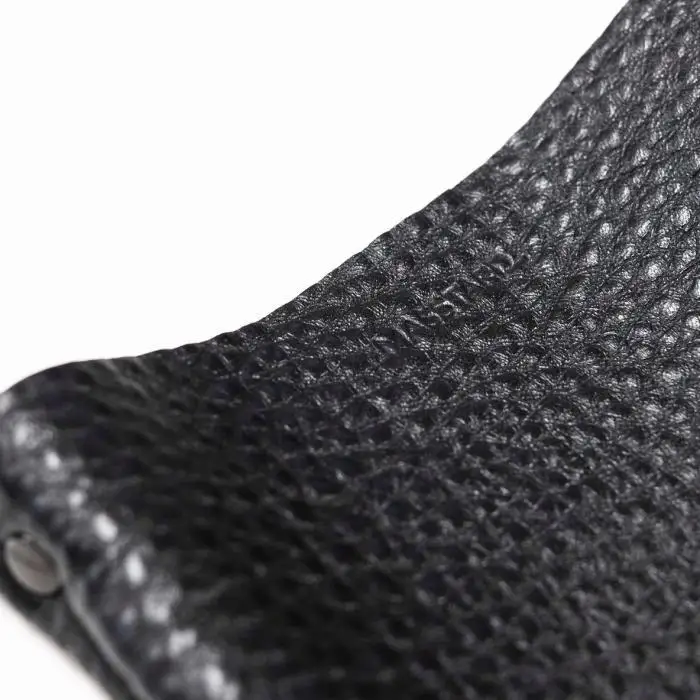 MASSTARD -MINIMAL LEATHER SACOCHE MINI- BLACK