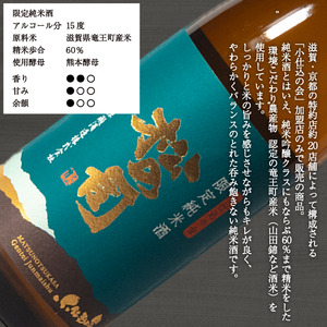 松の司 純米大吟醸 「AZOLLA50」 限定純米酒 720mlセット 金賞 受賞酒造 (日本酒 飲み比べ 酒 清酒 地酒 純米酒 松の司 瓶 ギフト お歳暮 プレゼント 松瀬酒造 滋賀 竜王 送料無料  