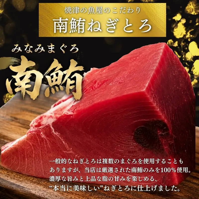 天然 海のダイヤ 南鮪 ネギトロ 約100g×10 (a30-269)
