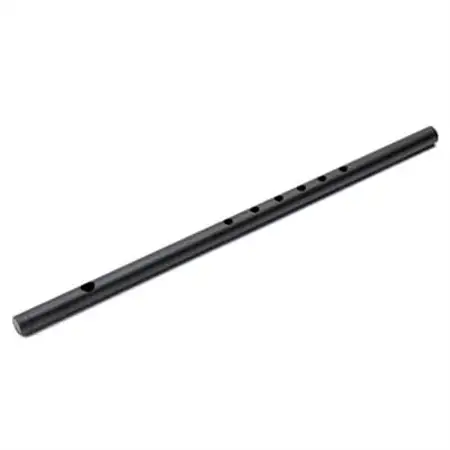 洒楽斎「SYARAKUSAI」アルミ製横笛(黒　つや消し)_装飾品・工芸品   _【1430963】