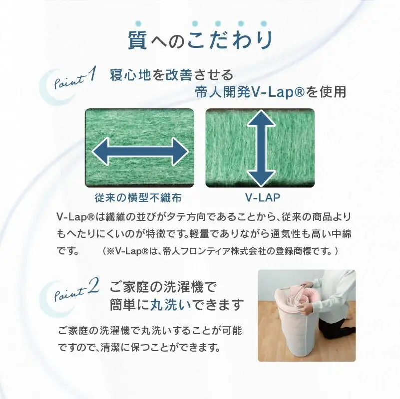 体圧分散洗えるニットベットパット　K　キング　180ｘ200　PI（ピンク）
