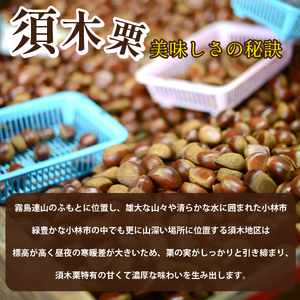 栗 【ブランド栗】須木栗 2Lサイズ以上 2kg 生栗 