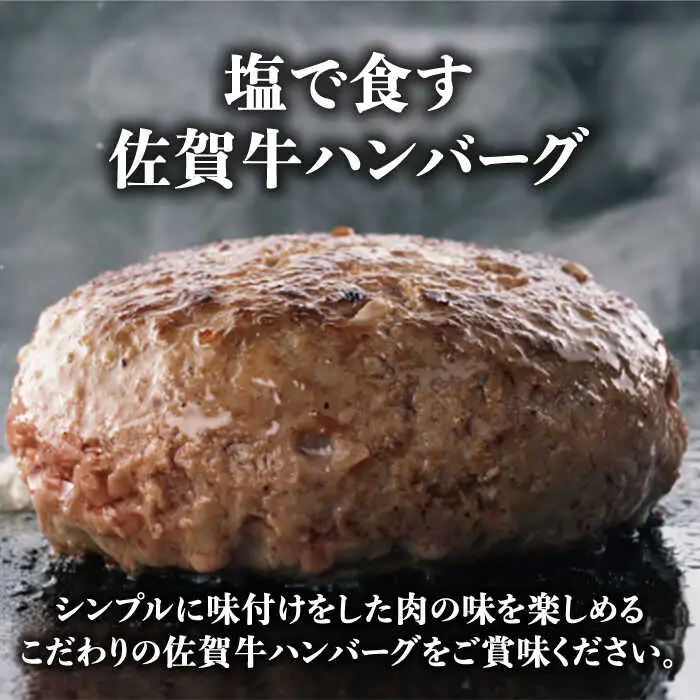 佐賀牛 若楠三元豚 ハンバーグ 食べ比べセット 計8個 /ナチュラルフーズ [UBH051] ハンバーグ