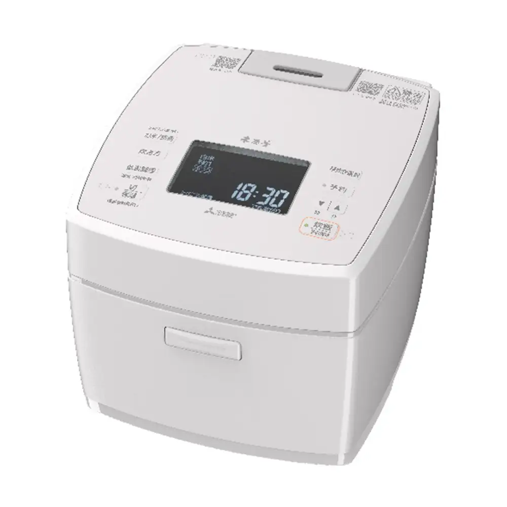 三菱IHジャー炊飯器　本炭釜　NJ-VW10J-W＜カラー：白絹＞　【11218-1056】