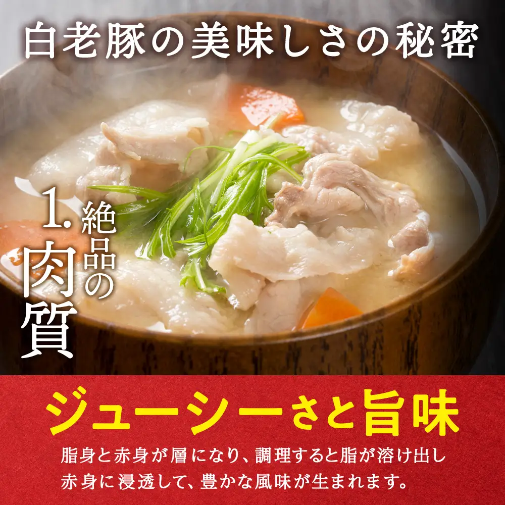 【定期便 12カ月】北海道産 白老豚 ウデ 小間切れスライス 400g×６パック BV066