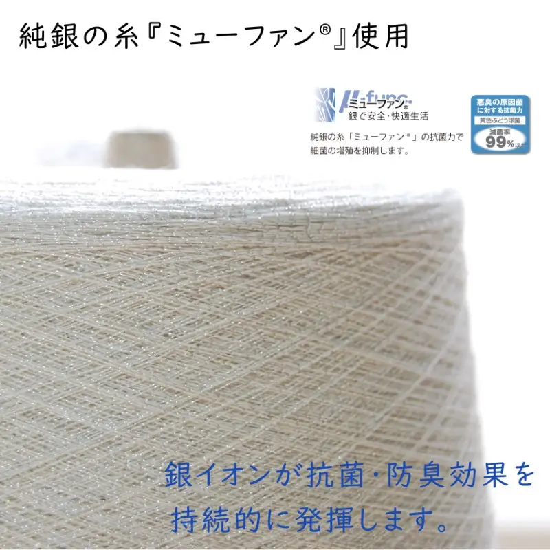 銀の糸と雪音加工 フェイスタオル 3枚 A5サイズの収納箱入り