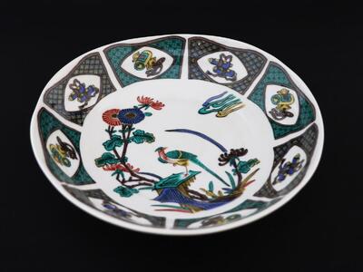 九谷焼　 7号鉢　古九谷花鳥　a01 食器 キッチン雑貨 キッチンアイテム 雑貨 お皿 食卓 テーブルコーディネート 盛り付け 