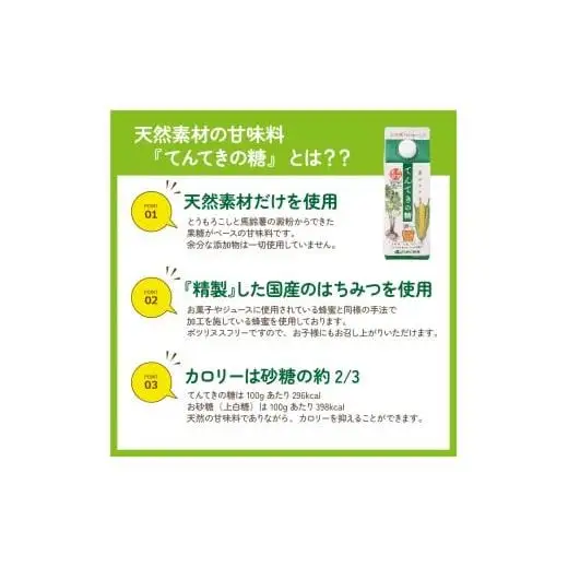 てんてきの糖６００ｇ　５本入りセット