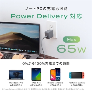 USB充電器  アーモンドミルク 充電器【MOT-ACPD65WU1】
