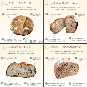 【6回定期便】天然酵母パンセット パンパンパンパン