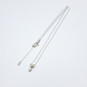 Pt ハート地金ペンダント　P2137PT