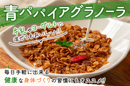 ［お試し］青パパイアグラノーラ（100g×1袋）ポスト投函【P10】