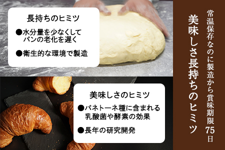 低糖質クロワッサン 24個入り 美味しさ長持ちロングライフパン 【010-69】