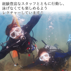 ウキウキ！ビーチダイブプラン（１名様分）　海底少年