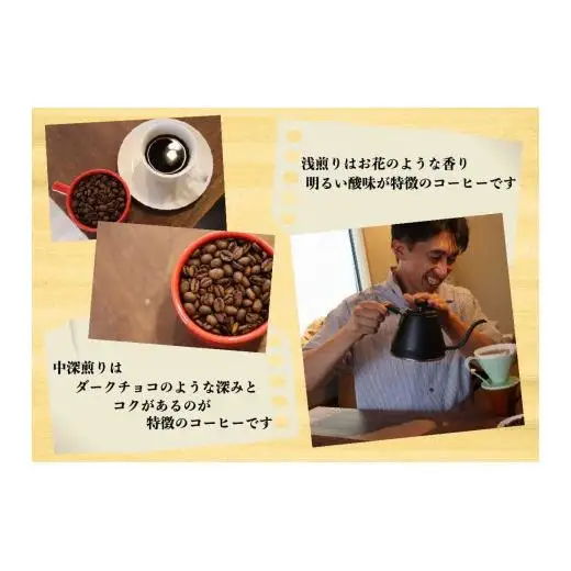 [注文後に焙煎] 自家焙煎コーヒードリップバッグ中深、浅煎り 30個飲み比べ｜珈琲 焙煎 ドリップコーヒー 