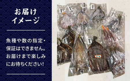 【全6回定期便】塩 にも こだわり 玄海 の 海 旬 の 干物 大満足 セット ( 5?6人 向け ) 糸島市 / 福ふくの里 [ALD009]