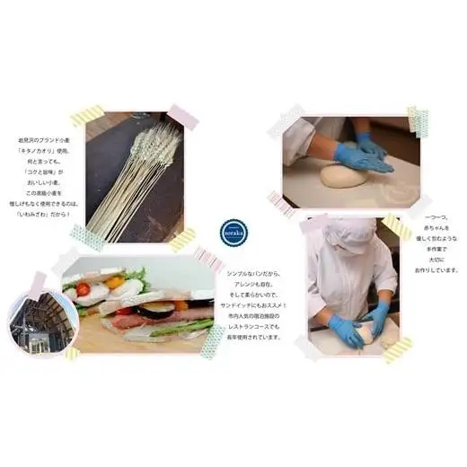 【定期便3】キタノカオリ小麦のカンパーニュ2本セットを3カ月連続お届け【24023】