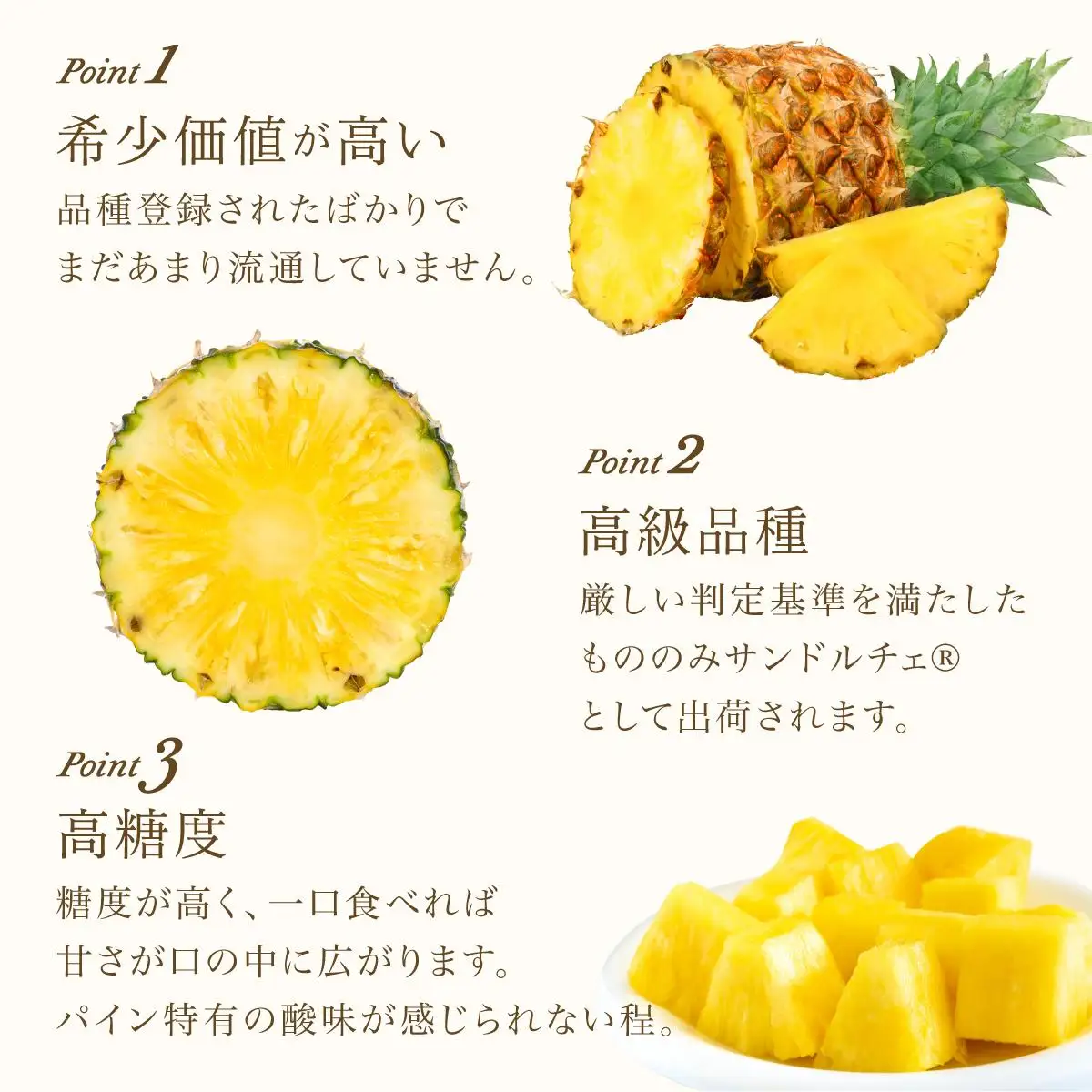 熟鮮サンドルチェ(R) 3kg(2～3玉 )