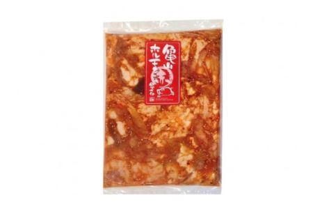 亀山印 気仙沼ホルモン ピリ辛味 500g ×2 [気仙沼市物産振興協会 宮城県 気仙沼市 20565247]
