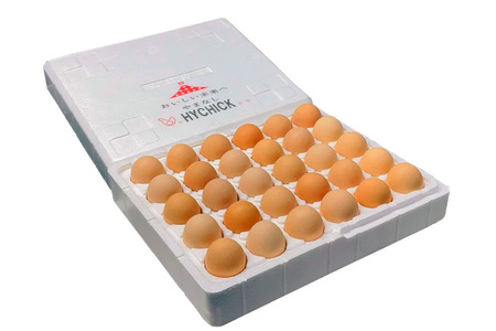 こだわり卵 穂坂のももたま 10個 3P 30個 [ハイチック 山梨県 韮崎市 20743393]