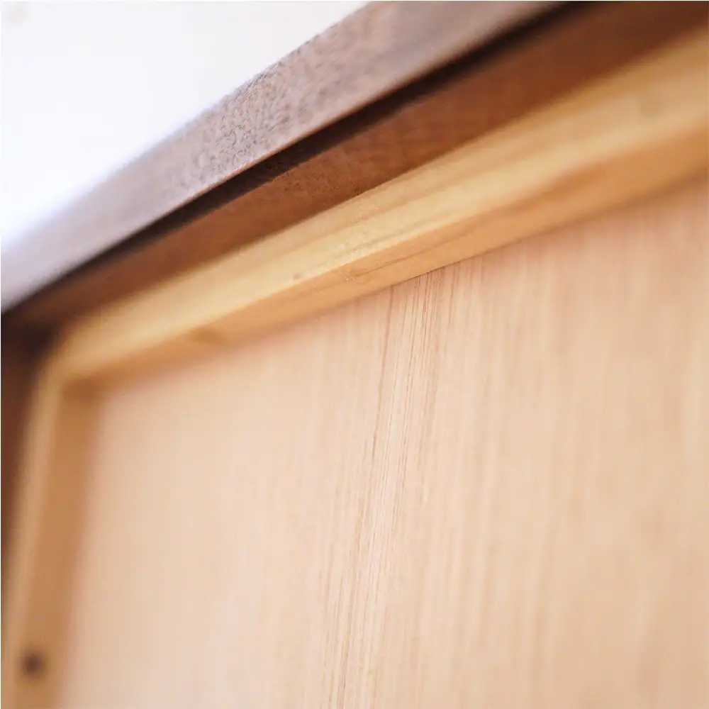 府中家具　Mirror VALLE　42×126　オーク No.631-02