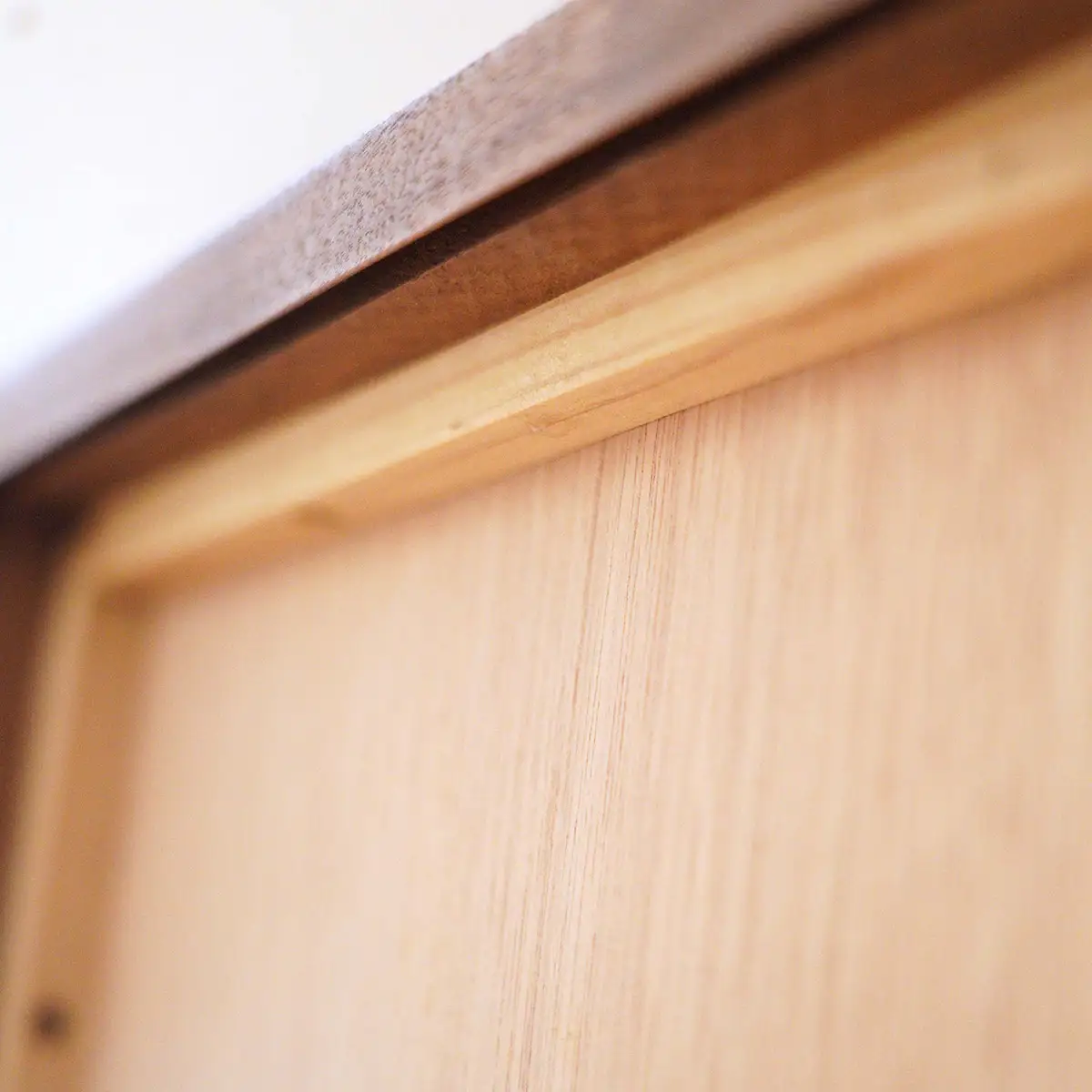 府中家具　Mirror SANO　42×168　ウォールナット No.635-01