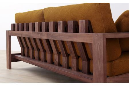 （レッドオーク）AUTHENTICITY SOFA B II RB（ローズブラウン） No.825-07