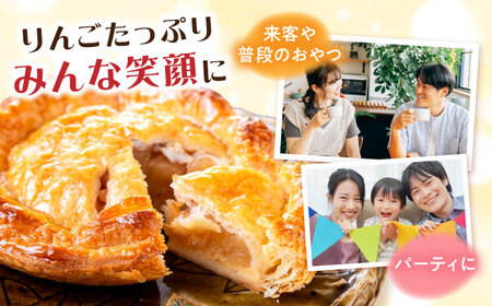 【着日指定必須】アップルパイ 1ホール(直径23cm) / アップルパイ ケーキ りんご パイ 洋菓子 スイーツ / 大村市 / 大又農園野の実[ACZO003]