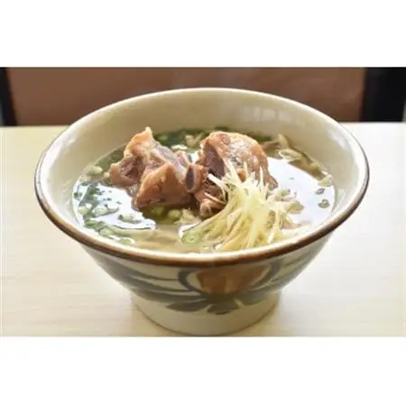 【郷土の伝統の味】自家製麺　本ソーキそば4食セット(沖縄そば)【配送不可地域：離島】【1333172】
