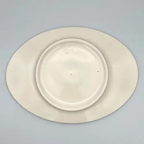 cake plate 磁器製 楕円皿 No.201