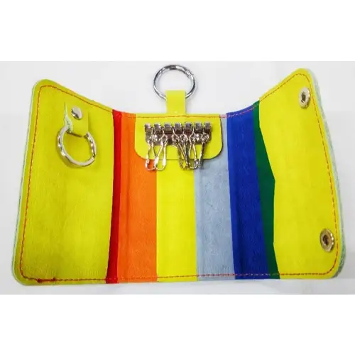 野球グローブの革製 手作り 三つ折りキーケースYPK No.160