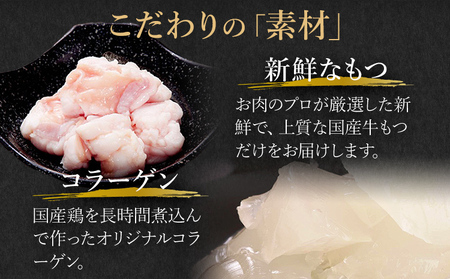 博多もつ鍋セット 3人前（醤油味） お取り寄せグルメ お取り寄せ 福岡 お土産 九州 福岡土産 取り寄せ グルメ 福岡県