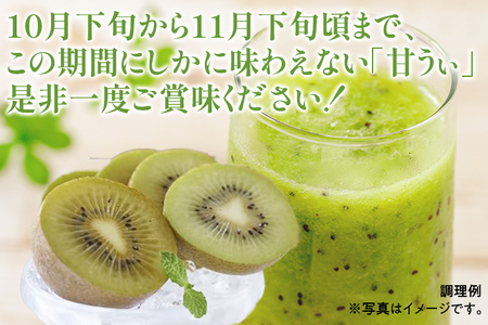 福岡県産ブランドキウイ「甘うぃ」約1.5kg(12-15玉)